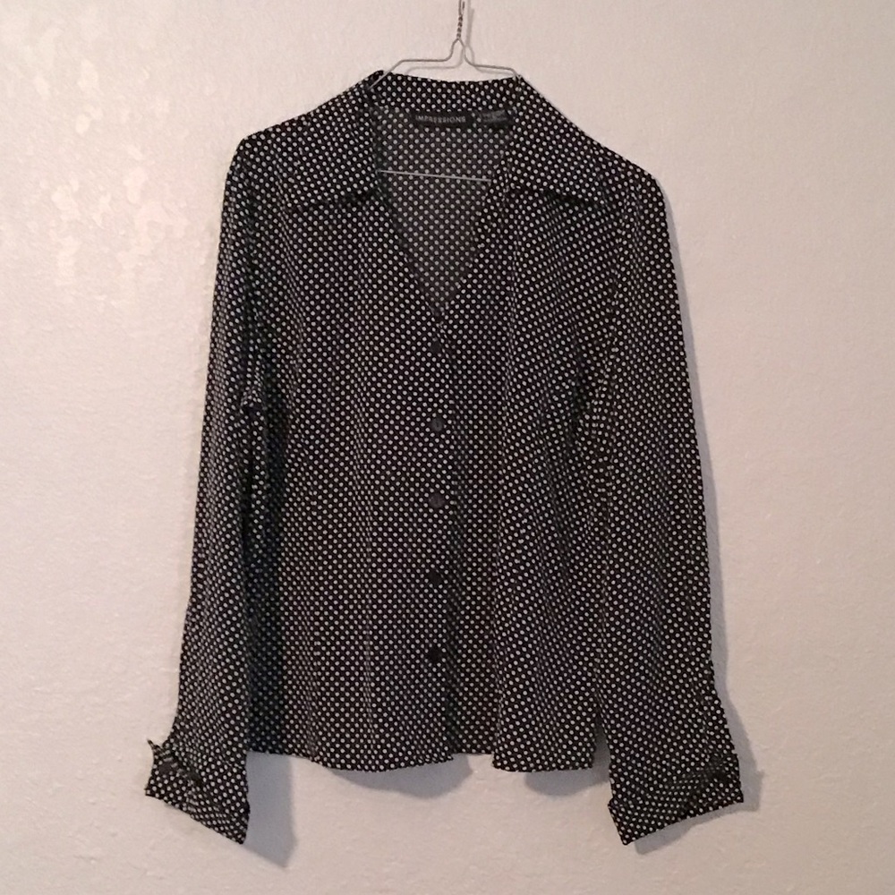 Impressions Womens Blouse